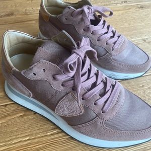 Philippe Model rose gold sneakers size 37